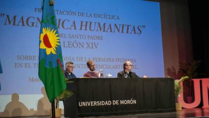 La Universidad de Morón, elegida como sede para la primera encíclica del Papa León XIV y un cónclave de Economía